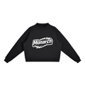 Essential Fleece Mock-Neck Crew Sweatshirt